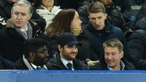 Josh Wander på Goodison Park.