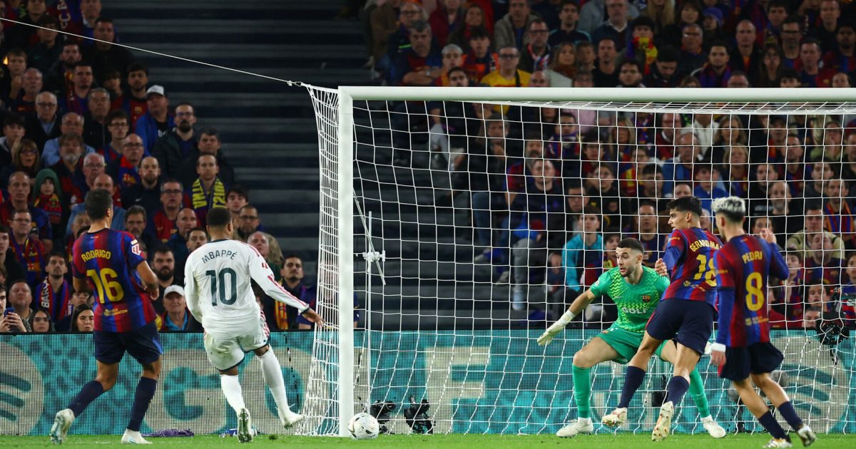 Mbappe stjæler showet i medrivende El Clasico Foto: Ritzau Scanpix/REUTERS