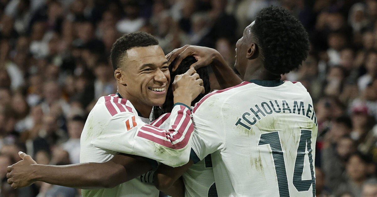 Ser i med Barca? Real Madrid og Mbappé er El Clásico-klar Foto: Violeta Santos Moura/REUTERS