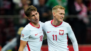 Marcel Reguła og Karol Swiderski for det polske landshold.
