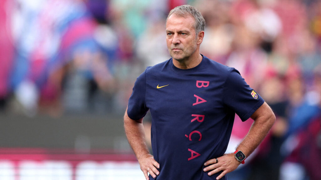 FC Barcelona-træner Hansi Flick