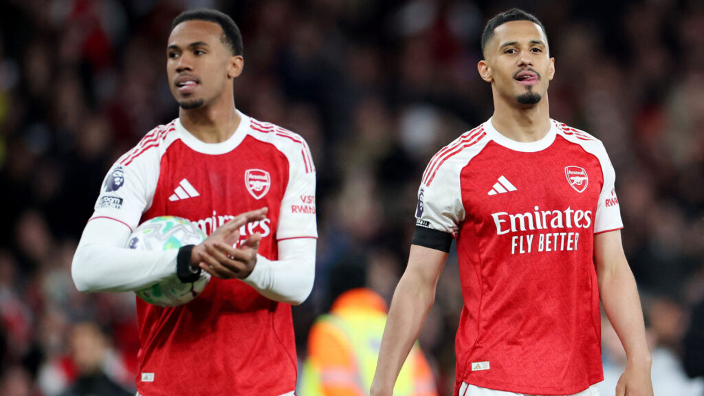 Gabriel og William Saliba