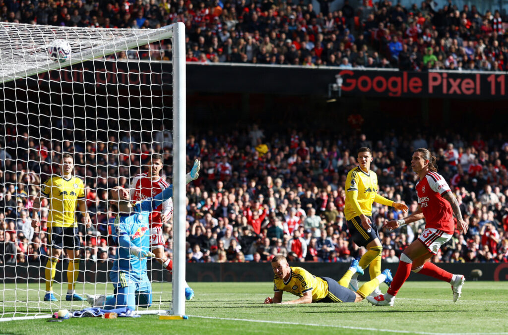 Arsenal scorer.