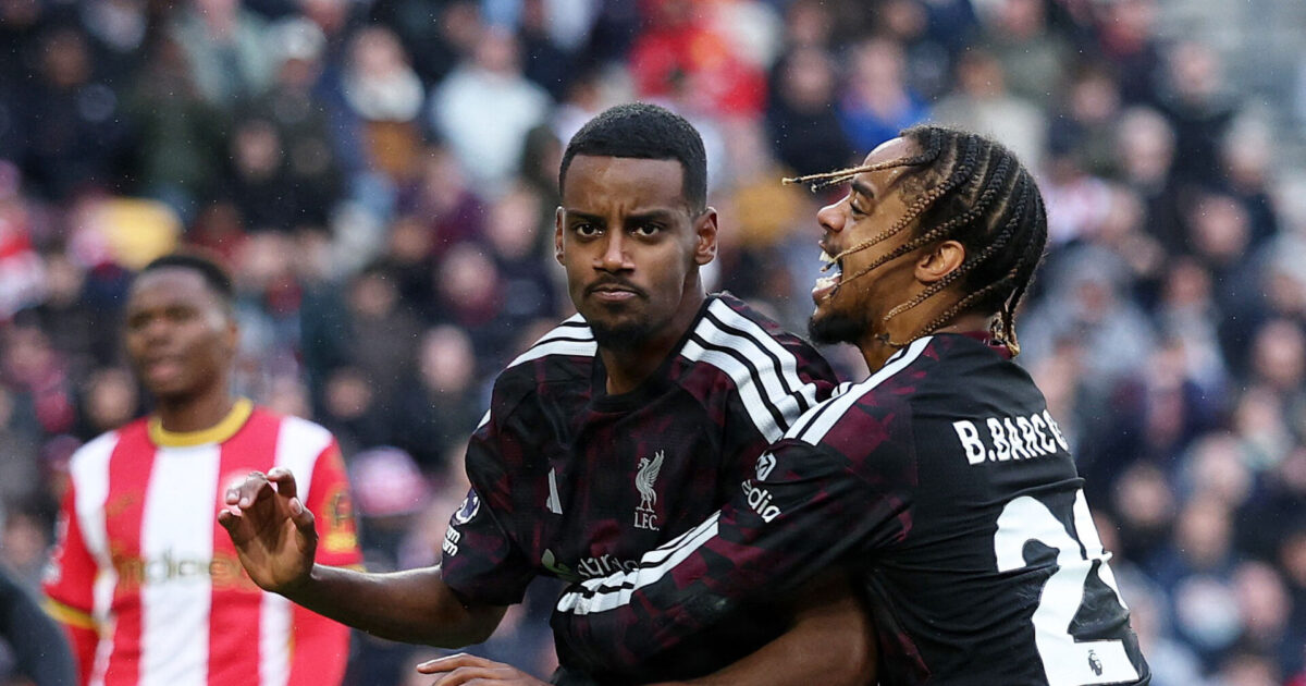 9 mod 11: Liverpool tog imod Brentfords gavebod Foto: Ritzau Scanpix/REUTERS