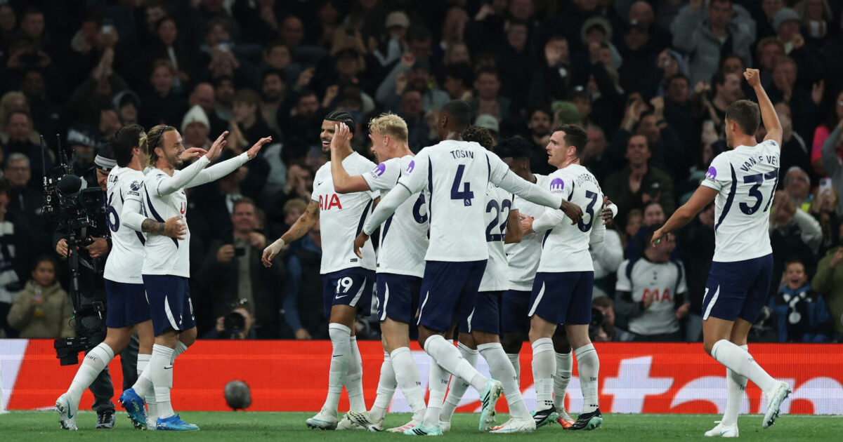 Maddison tilbage med stil i Spurs’ første sejr Foto: Ritzau Scanpix/REUTERS
