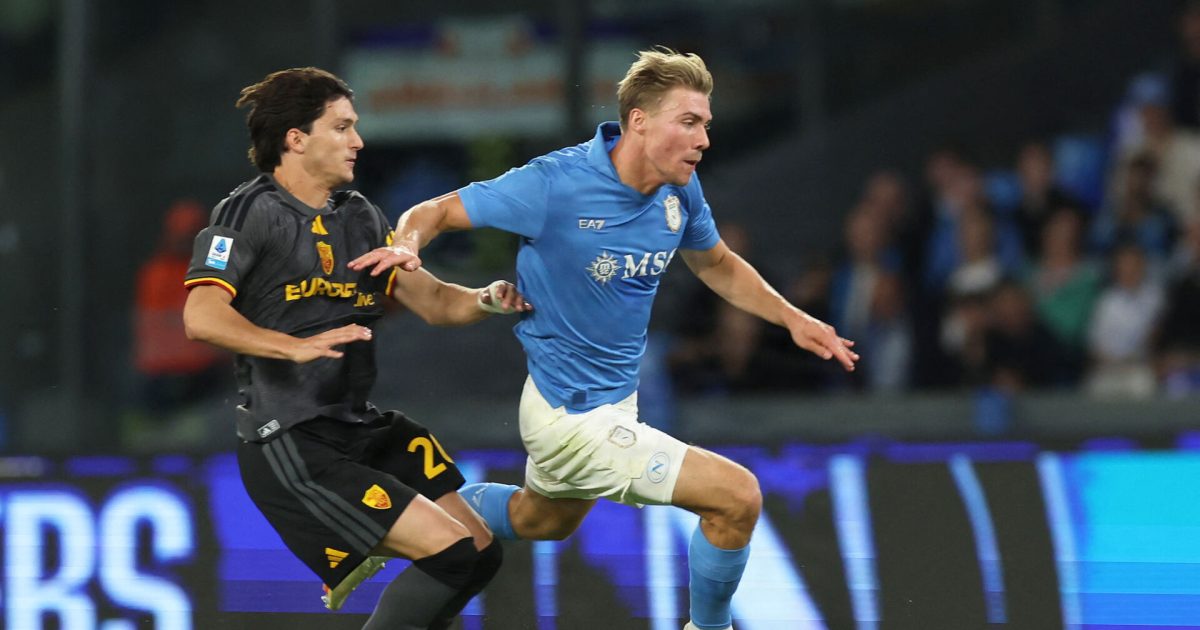 Napoli-træner sporer fremgang hos Højlund Foto: Ciro De Luca/REUTERS