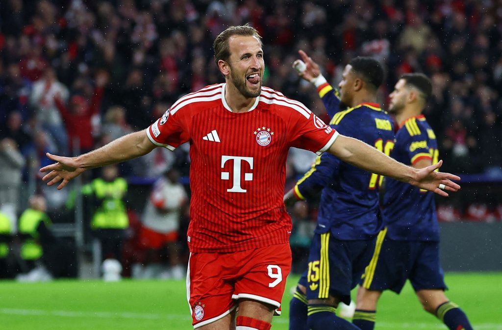 Harry Kane jubler.