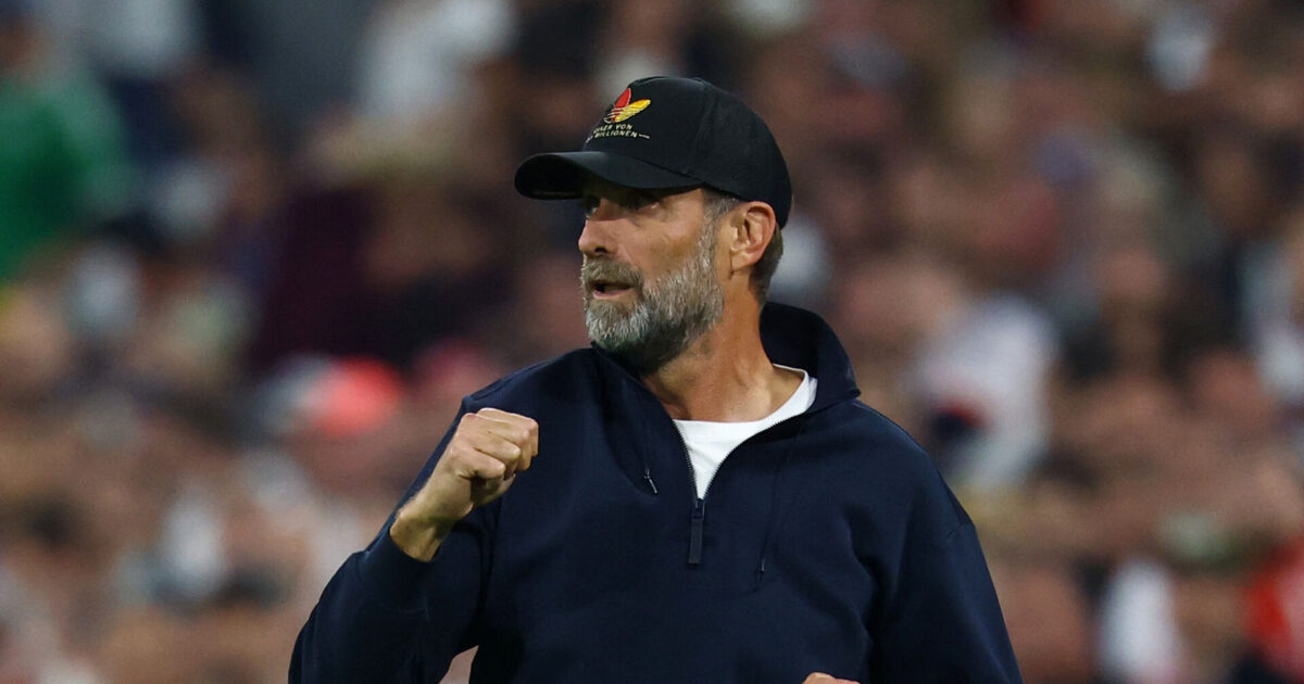 Krisen aflæst: Endelig fik Klopp noget at juble over Foto: Kai Pfaffenbach/REUTERS