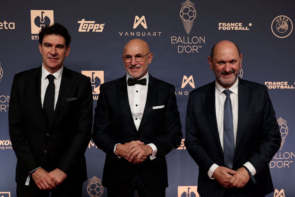 Luis de la Fuente ved Ballon d'Or.