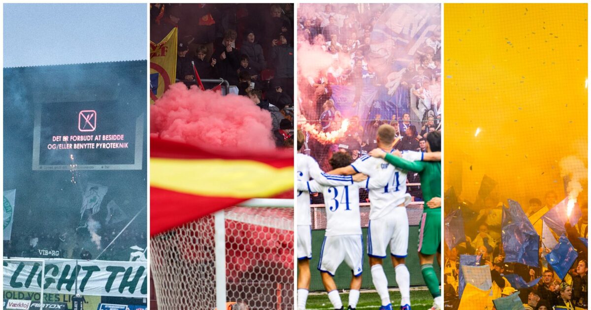 Tåbelig Superliga-magtkamp om pyro: Gør det her i stedet Fotos: Claus Bech/Ritzau Scanpix og Henning Bagger/Ritzau Scanpix