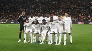 Real Madrid liner up til Champions League.
