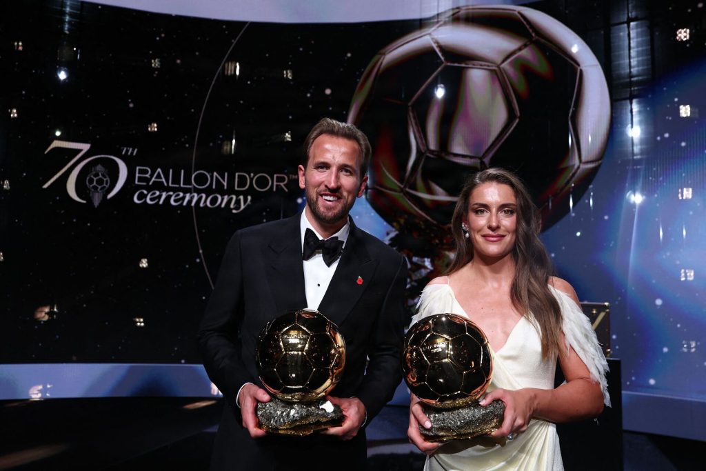 Harry Kane og Alexia Putellas.