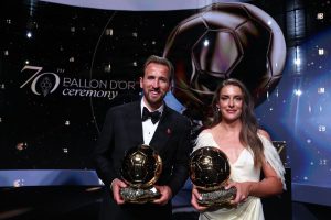 Harry Kane og Alexia Putellas.