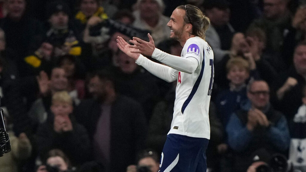 James Maddison fejrer sin scoring