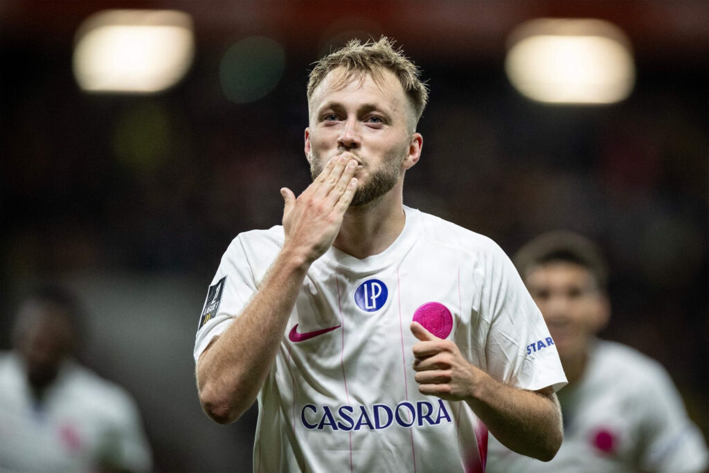 Casper Tengstedt jubler.
