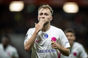 Casper Tengstedt jubler.
